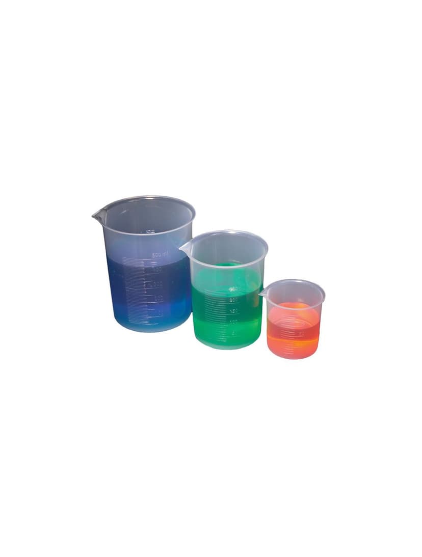 BEAKERS, GRIFFIN STYLE, POLYPROPYLENE (PP), 50ML