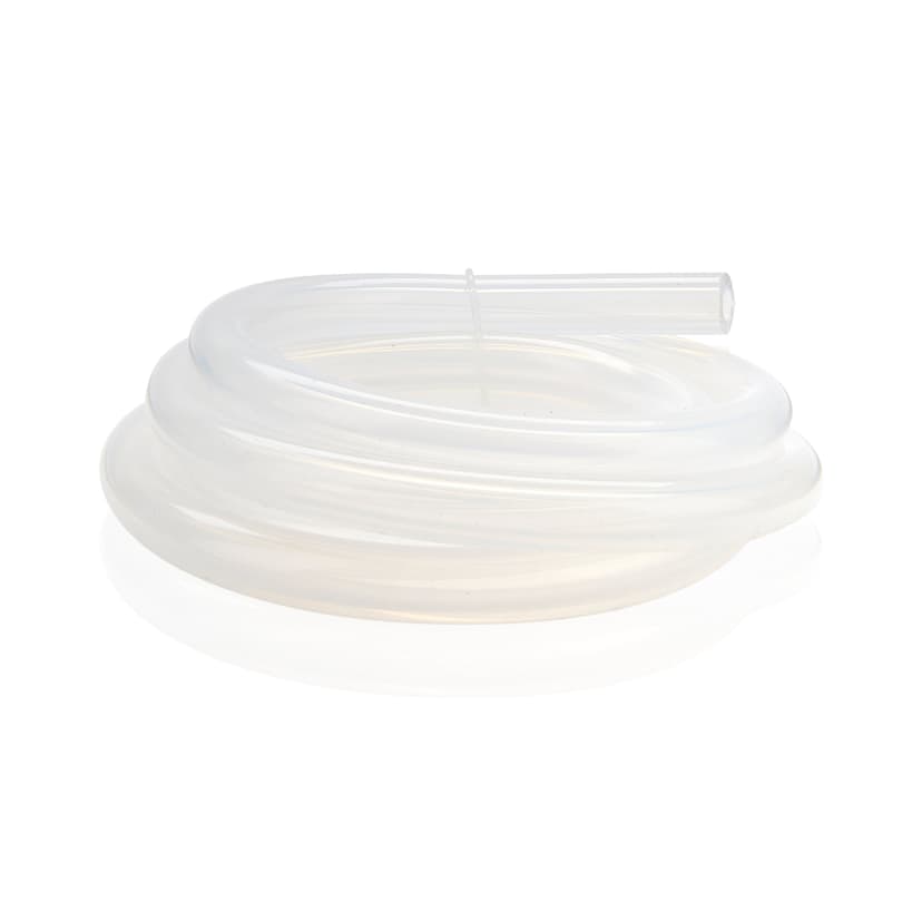 EZBio®pure Platinum cured silicone Transparent Tubing 12 mm (15/32") ID X 18 mm (45/64") OD , 25 ft