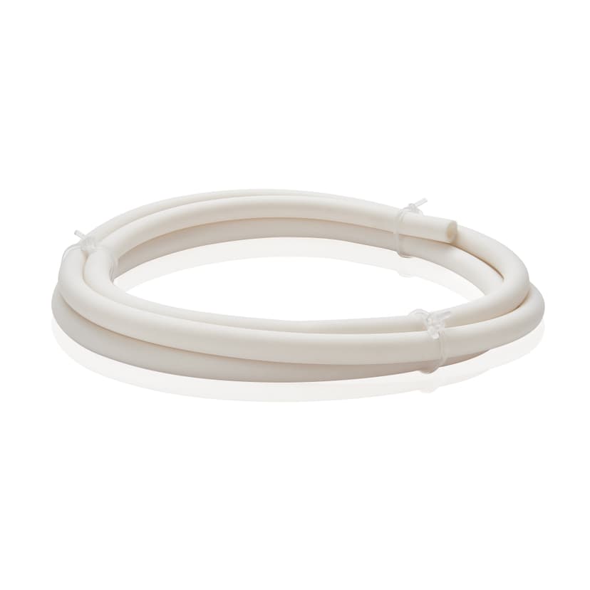 EZBio®pure Heat sealable and weldable TPE Tubing 3 mm (1/8") ID X 6 mm (1/4") OD, 25 ft