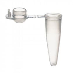 DOME TOP REACT. TUBES .2ML YELLOW