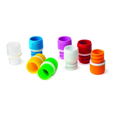 SCREW CAP WITH 0-RING FOR T500 TUBES LILAC