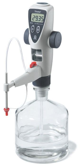 Titrette, 25mL with titration and recirculation valve