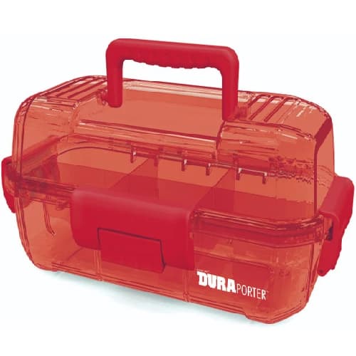 DuraPorter Sample or Specimen Transport Container, Red