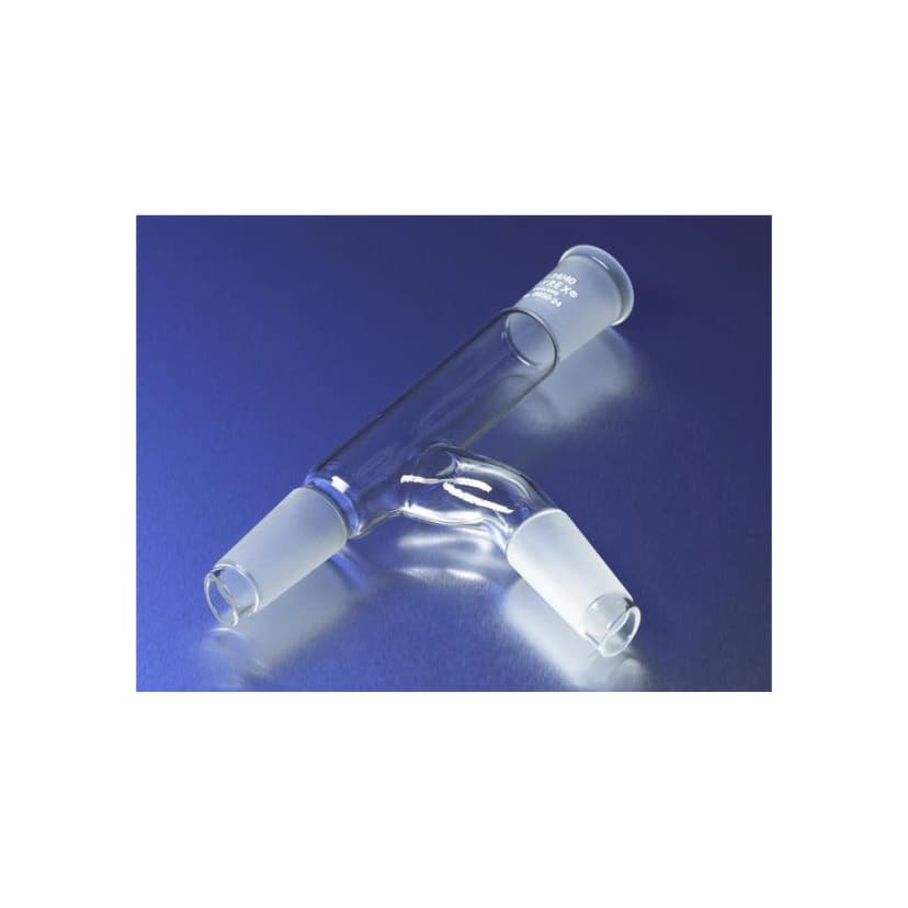 PYREX 60° Angle Distilling Connecting Adapters with 24/40 Standard Taper Joints