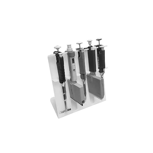 SureStand Multi-Channel Capable Pipette Rack, Rack for 5 pipettes acrylic, 1/EA