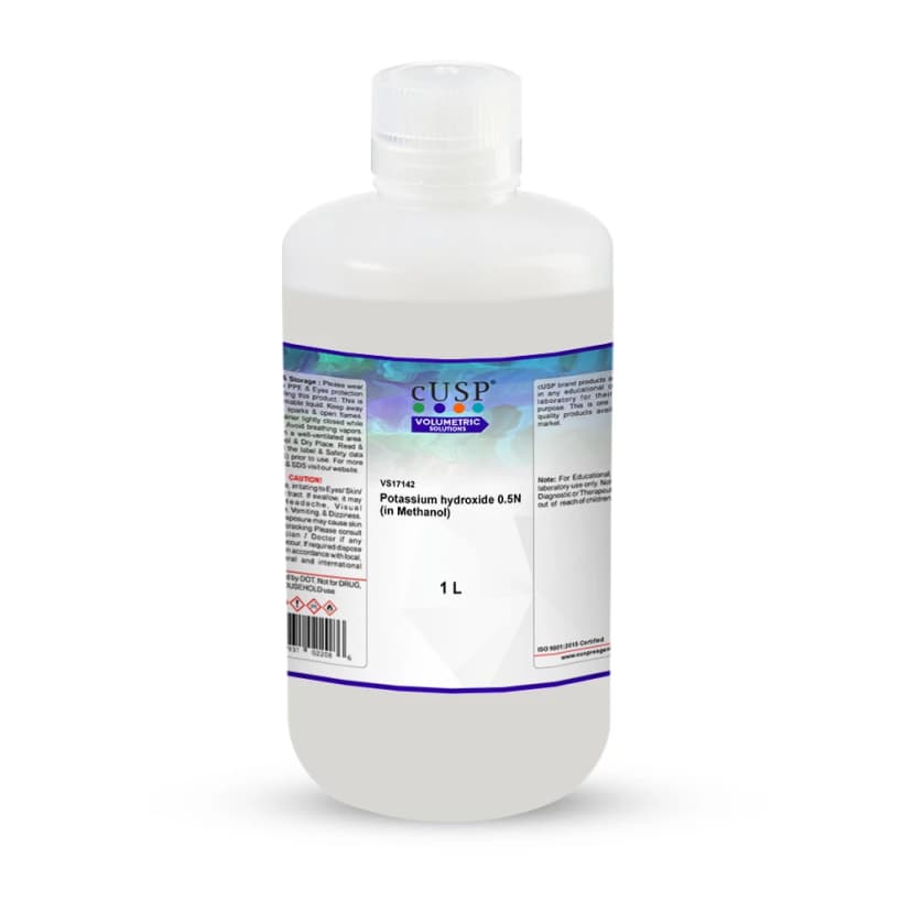 Potassium Hydroxide 0.500N in Methanol - 1L